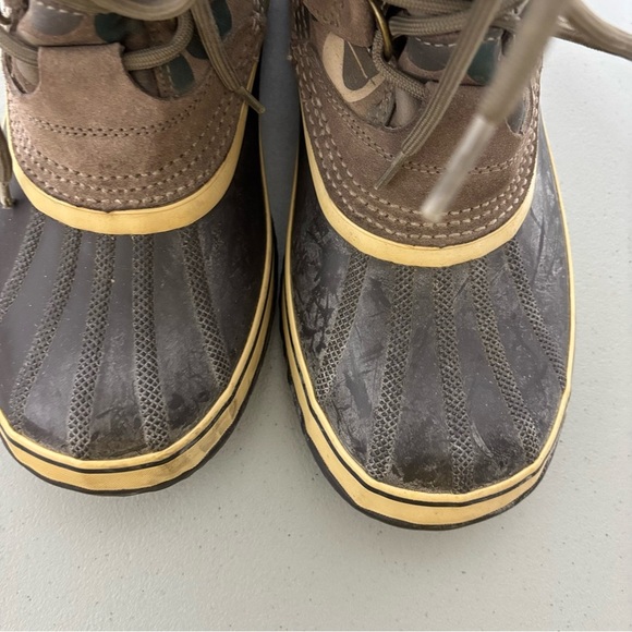 Sorel Women's Graphic Winter Boot Waterproof Size 12 NL1557-255 Brown Snow Lace - Picture 5 of 14